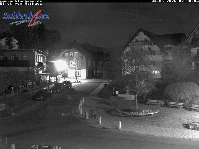 Archived image Webcam Schluchsee: Town hall