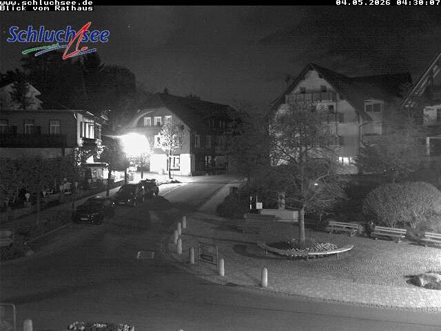 Archived image Webcam Schluchsee: Town hall