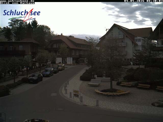 Archived image Webcam Schluchsee: Town hall