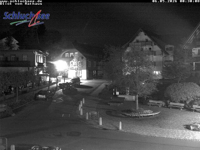 Archived image Webcam Schluchsee: Town hall