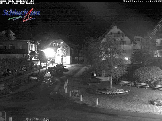 Archiv Foto Webcam Schluchsee: Rathausvorplatz