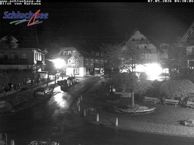 Archiv Foto Webcam Schluchsee: Rathausvorplatz