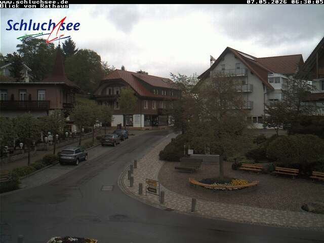 Archiv Foto Webcam Schluchsee: Rathausvorplatz