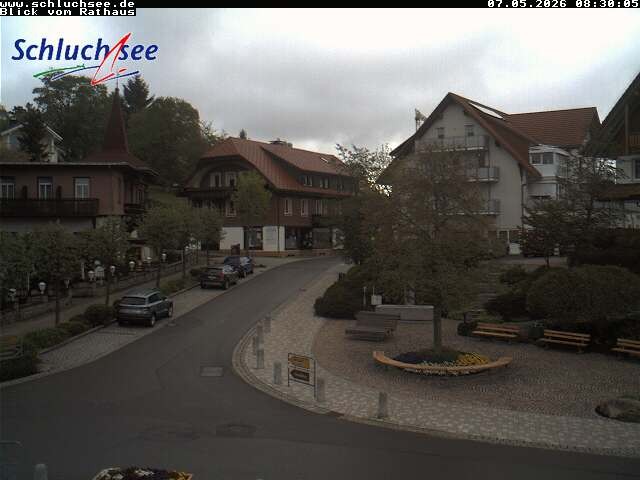 Archiv Foto Webcam Schluchsee: Rathausvorplatz