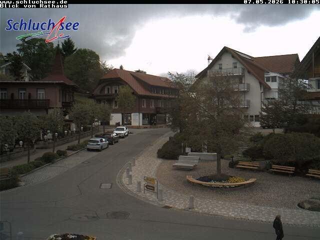 Archiv Foto Webcam Schluchsee: Rathausvorplatz