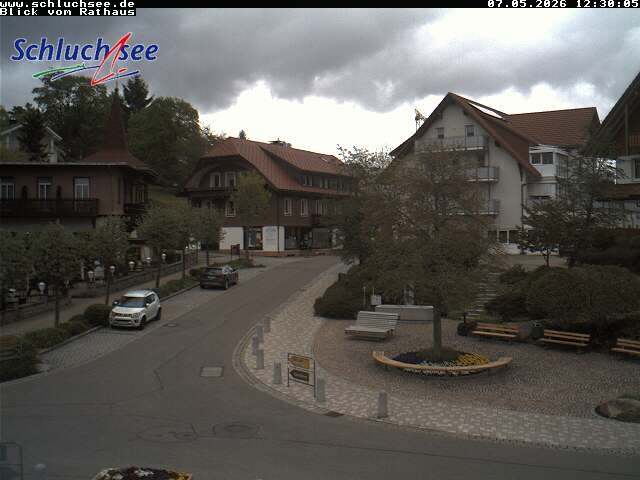 Archiv Foto Webcam Schluchsee: Rathausvorplatz