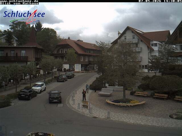 Archiv Foto Webcam Schluchsee: Rathausvorplatz