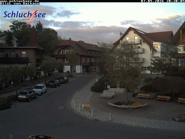 Archiv Foto Webcam Schluchsee: Rathausvorplatz