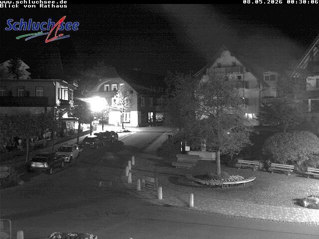 Archived image Webcam Schluchsee: Town hall