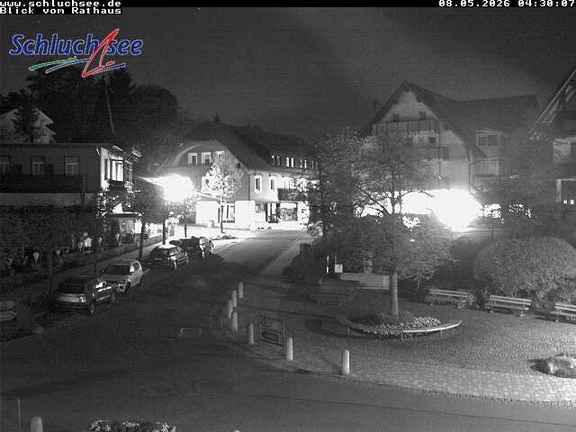 Archived image Webcam Schluchsee: Town hall