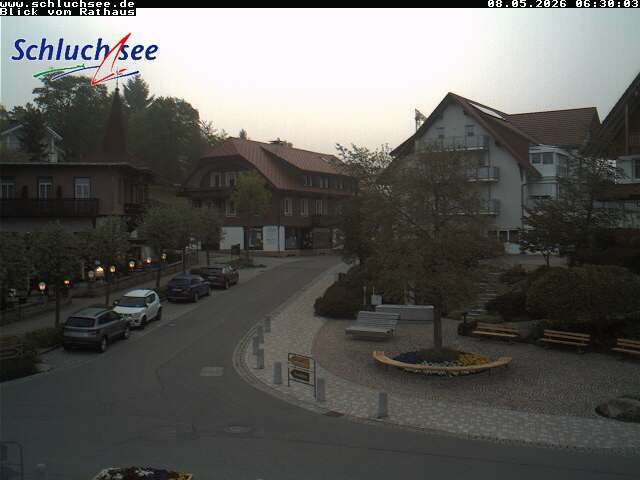Archived image Webcam Schluchsee: Town hall