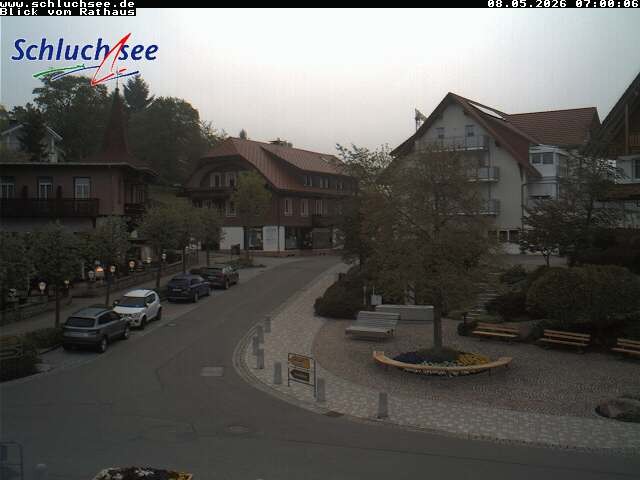 Archived image Webcam Schluchsee: Town hall