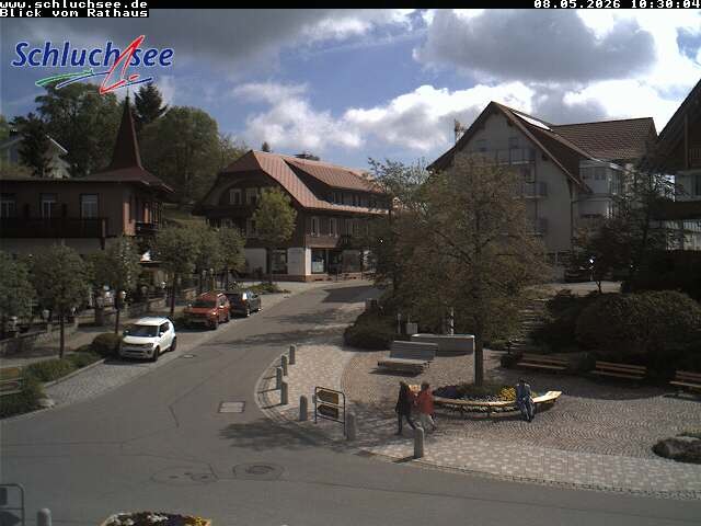 Archived image Webcam Schluchsee: Town hall
