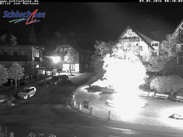 Archived image Webcam Schluchsee: Town hall
