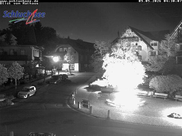 Archiv Foto Webcam Schluchsee: Rathausvorplatz