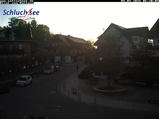 Archiv Foto Webcam Schluchsee: Rathausvorplatz