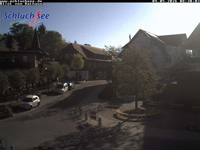 Archiv Foto Webcam Schluchsee: Rathausvorplatz