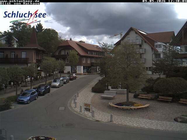 Archiv Foto Webcam Schluchsee: Rathausvorplatz