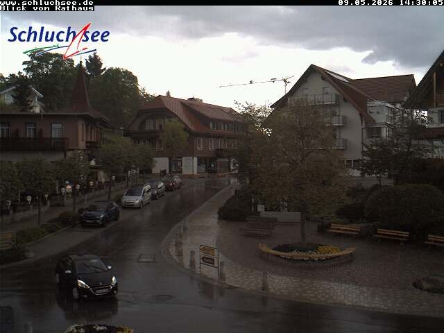 Archiv Foto Webcam Schluchsee: Rathausvorplatz
