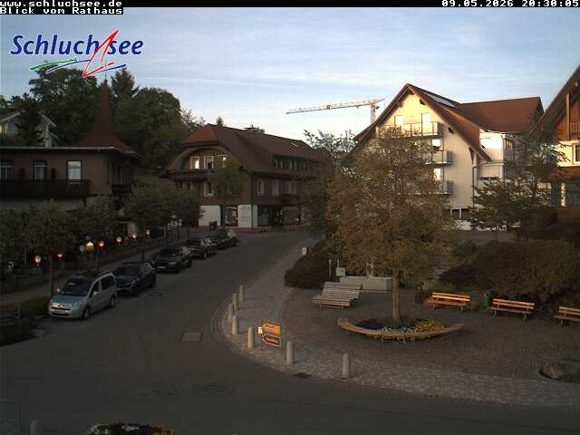 Archiv Foto Webcam Schluchsee: Rathausvorplatz