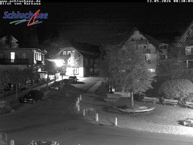 Archived image Webcam Schluchsee: Town hall