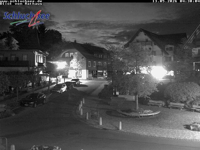 Archived image Webcam Schluchsee: Town hall