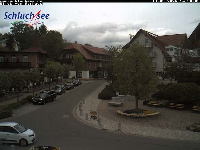 Archived image Webcam Schluchsee: Town hall