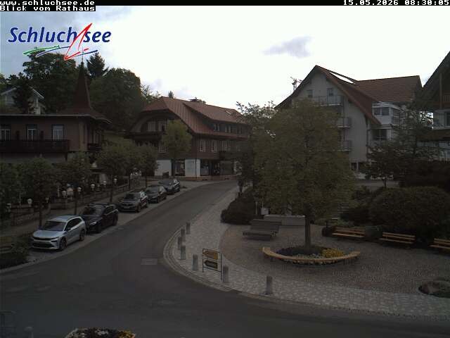 Archiv Foto Webcam Schluchsee: Rathausvorplatz