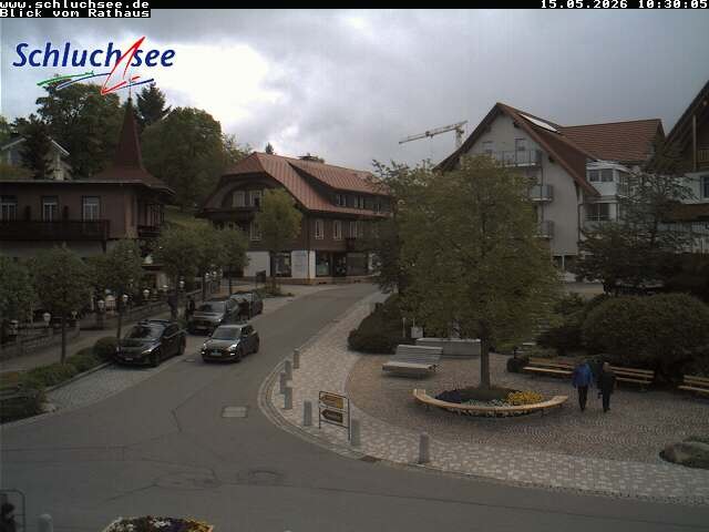 Archiv Foto Webcam Schluchsee: Rathausvorplatz