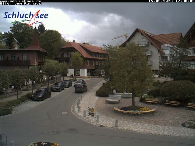 Archiv Foto Webcam Schluchsee: Rathausvorplatz