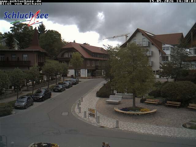 Archiv Foto Webcam Schluchsee: Rathausvorplatz
