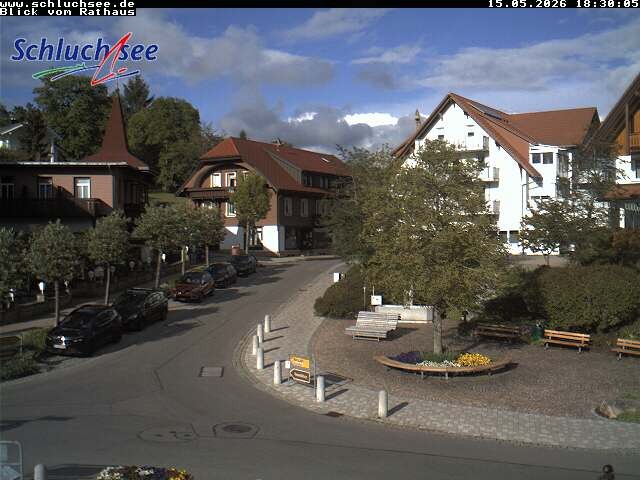 Archiv Foto Webcam Schluchsee: Rathausvorplatz