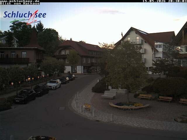 Archiv Foto Webcam Schluchsee: Rathausvorplatz