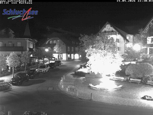 Archiv Foto Webcam Schluchsee: Rathausvorplatz