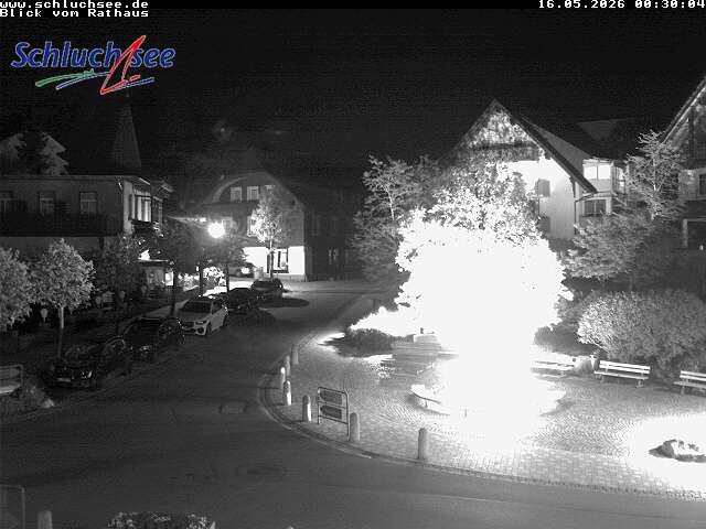 Archiv Foto Webcam Schluchsee: Rathausvorplatz