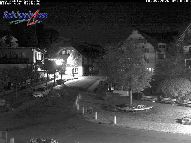 Archiv Foto Webcam Schluchsee: Rathausvorplatz