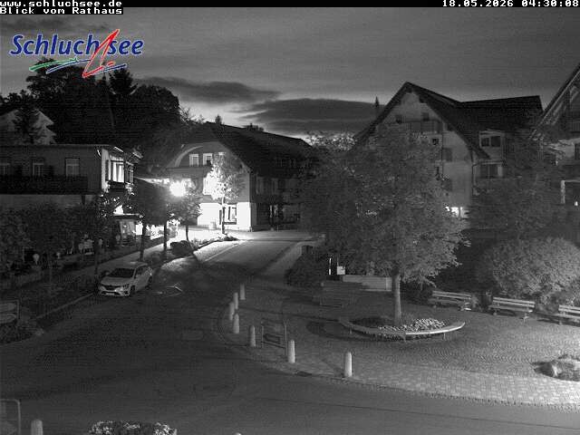 Archiv Foto Webcam Schluchsee: Rathausvorplatz