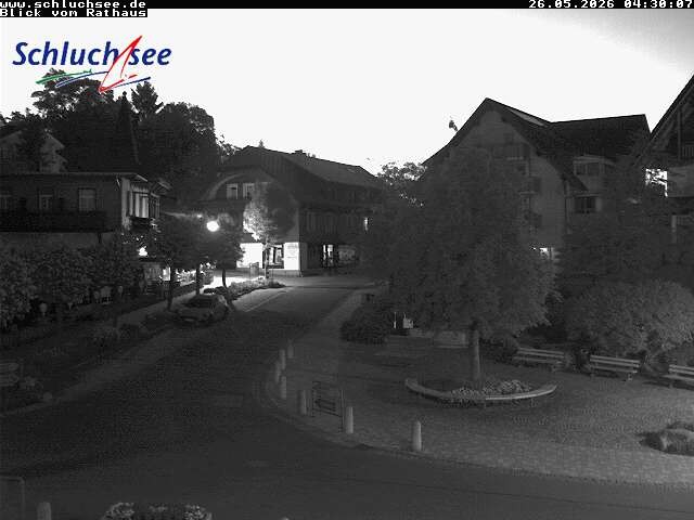 Archiv Foto Webcam Schluchsee: Rathausvorplatz
