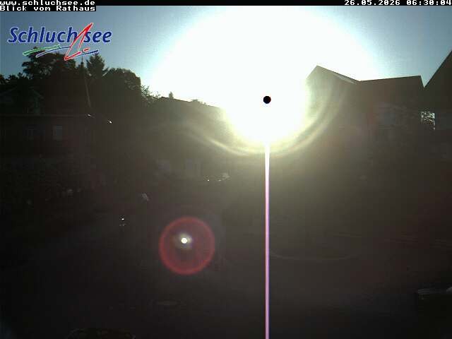 Archiv Foto Webcam Schluchsee: Rathausvorplatz