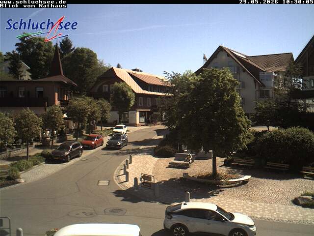 Archiv Foto Webcam Schluchsee: Rathausvorplatz