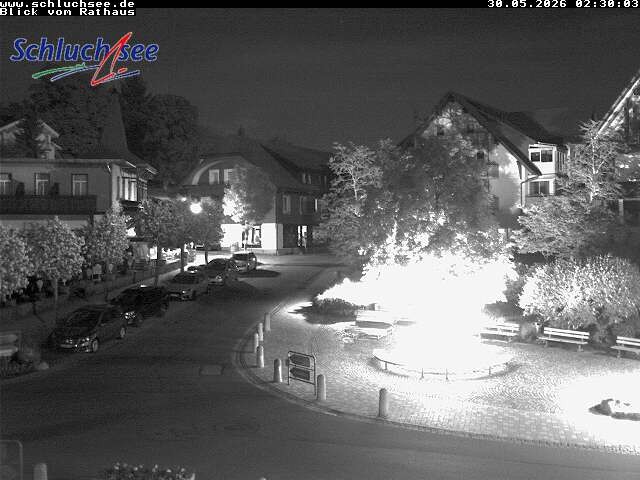Archived image Webcam Schluchsee: Town hall