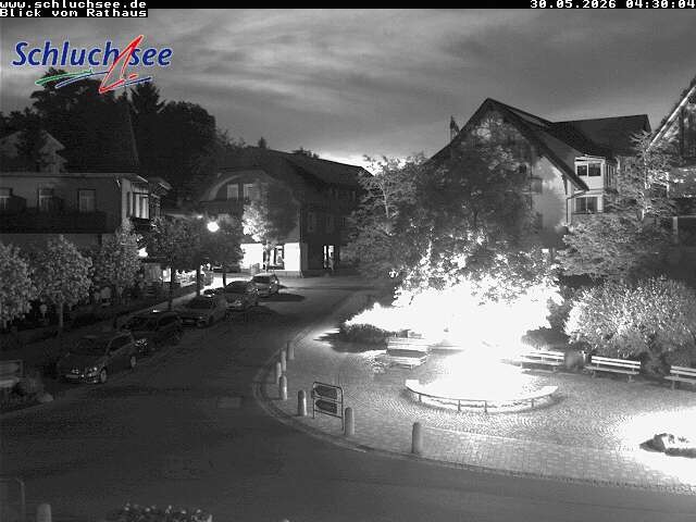 Archived image Webcam Schluchsee: Town hall