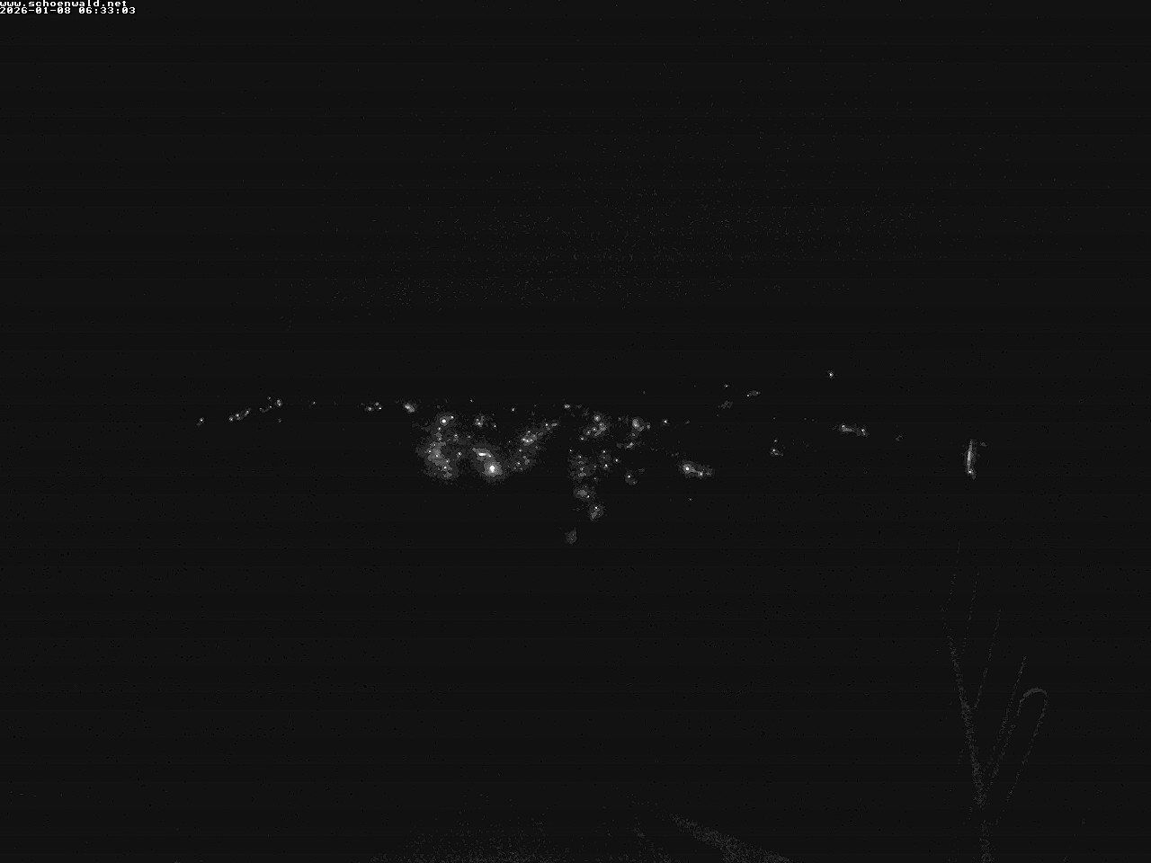 Archived image Webcam View to Schoenwald