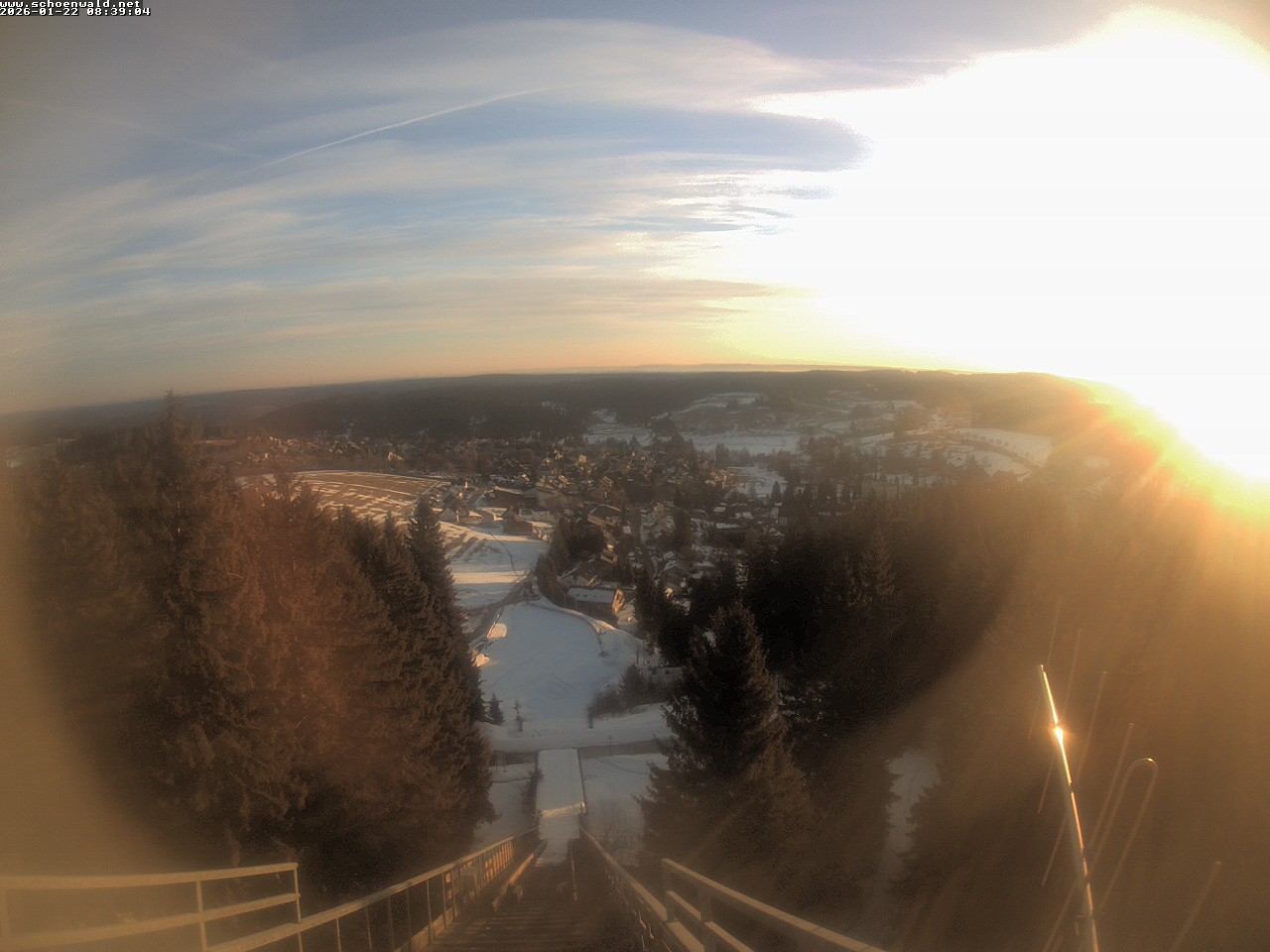 Archiv Foto Webcam Blick auf Schönwald