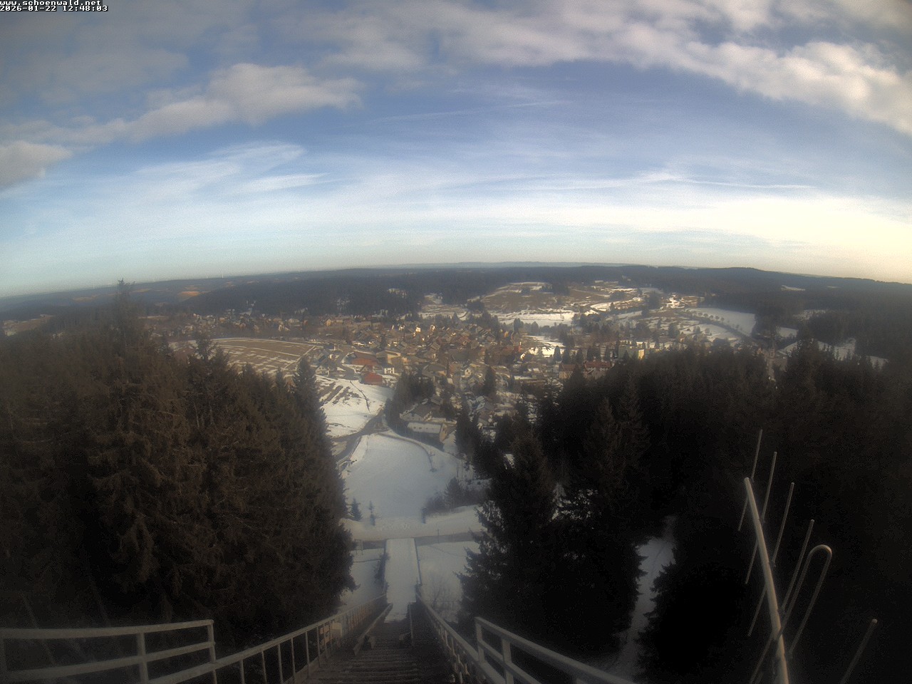 Archiv Foto Webcam Blick auf Schönwald