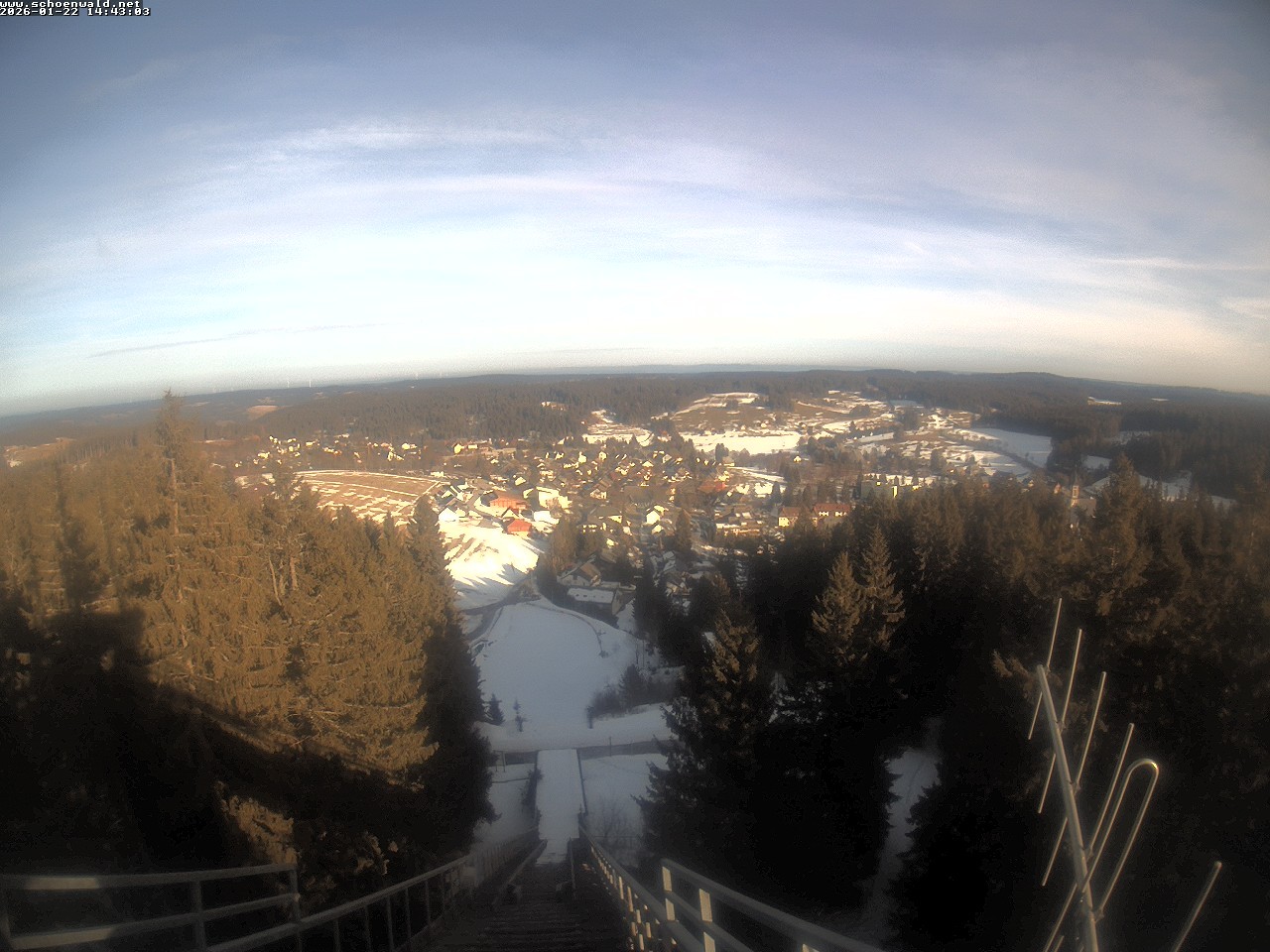 Archiv Foto Webcam Blick auf Schönwald