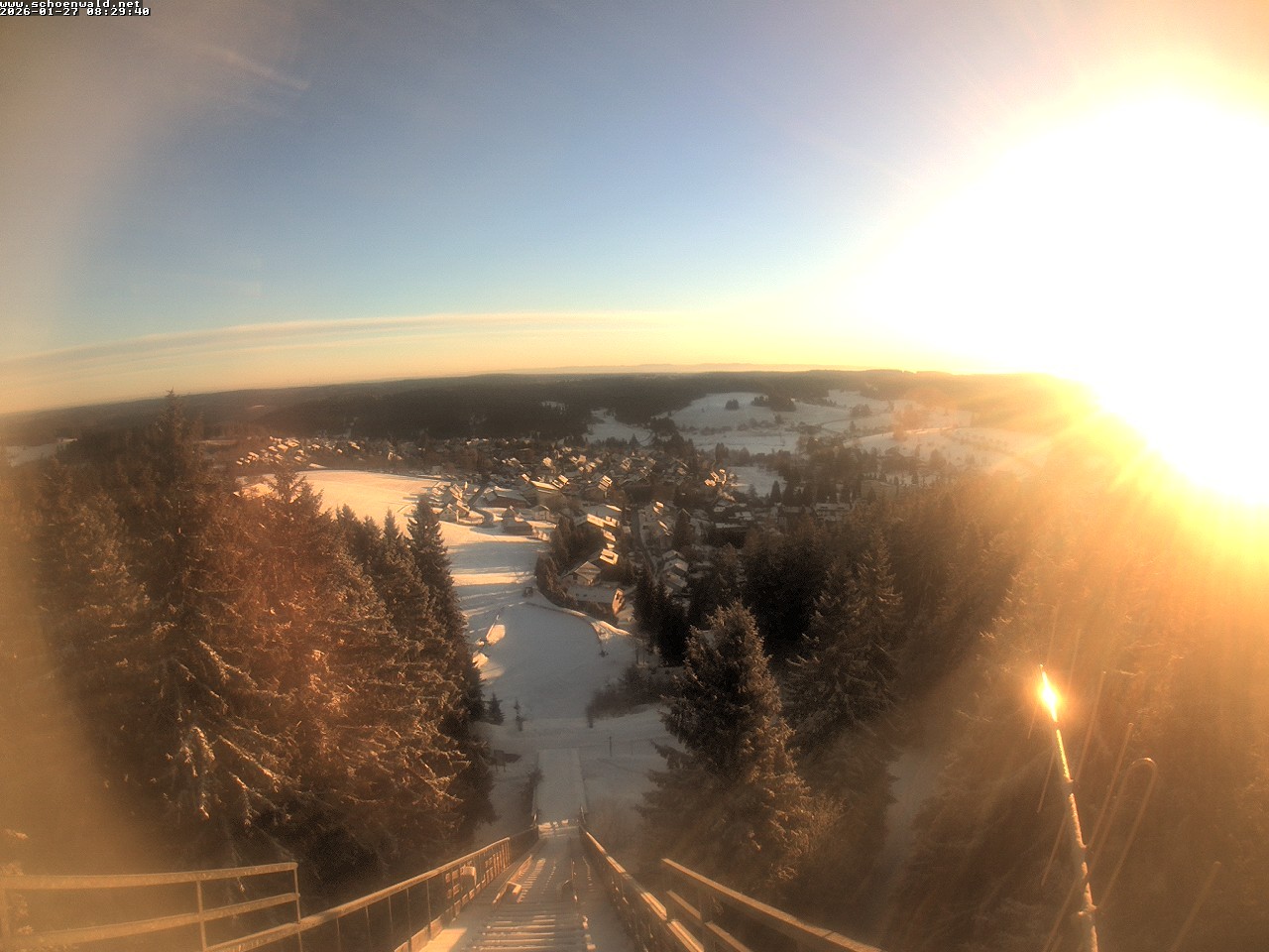Archiv Foto Webcam Blick auf Schönwald