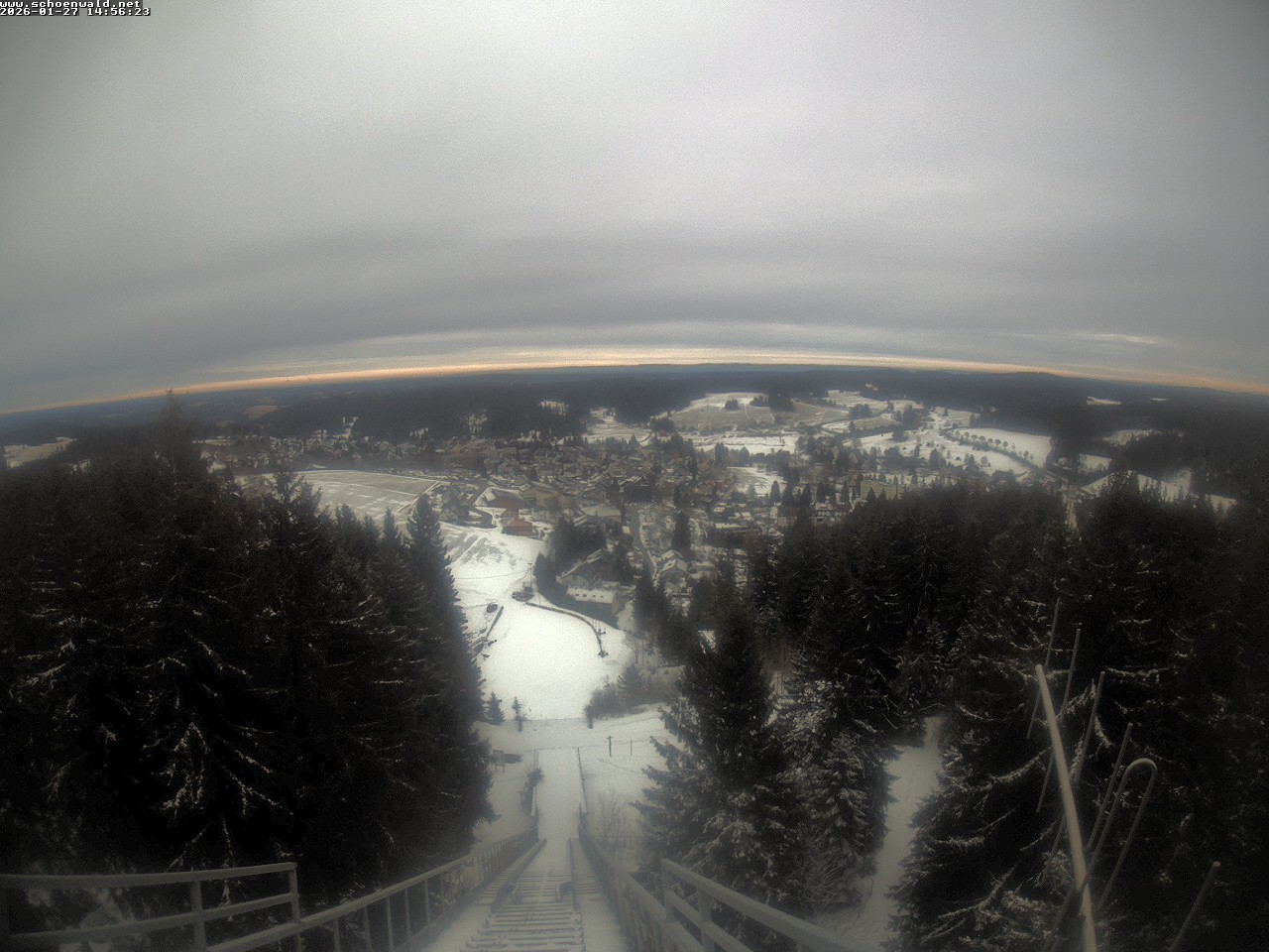 Archiv Foto Webcam Blick auf Schönwald