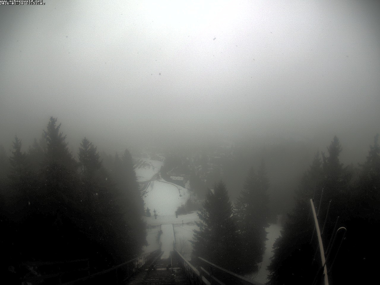Archiv Foto Webcam Blick auf Schönwald