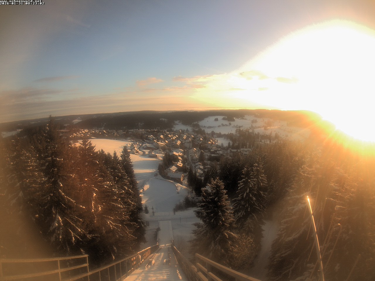 Archiv Foto Webcam Blick auf Schönwald